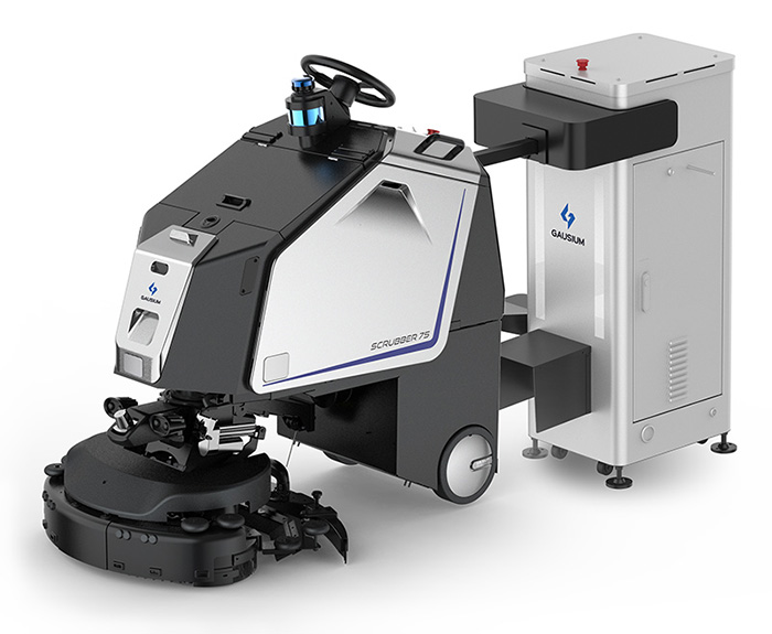 Scrubber 75 + dock gausium